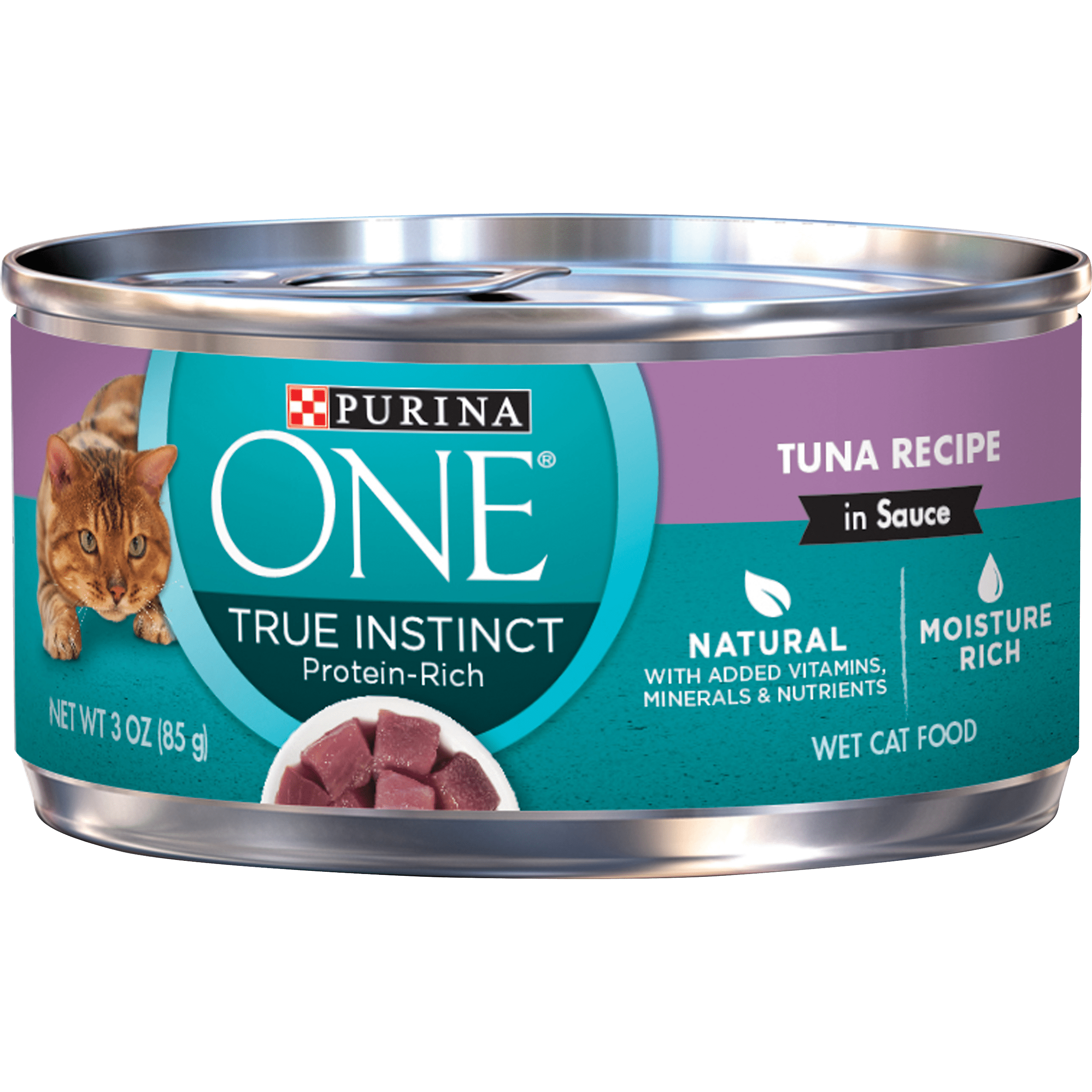  24 Pack Purina ONE Natural High Protein Wet Cat Food True Instinct 