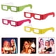 thumbnail image 2 of 20 piezas Gafas de difracción de corazones de arcoíris Formas de corazón Gafas 3D Luz de efecto especial para exhibiciones de fiestas de música al aire libre Luces de clubes navideños, 2 of 6