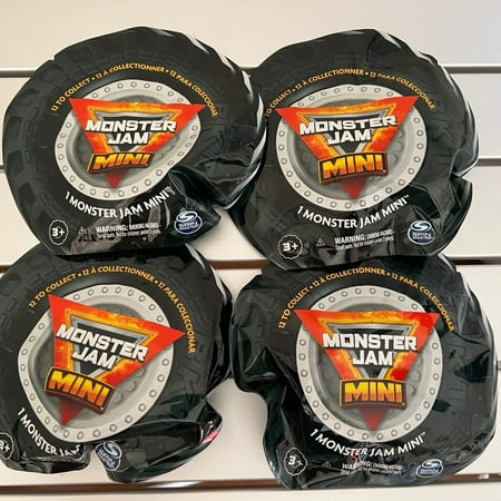 Monster Jam Mini- Set Of 4