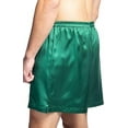 thumbnail image 3 of Fishers Finery Men's 100% Pure Mulberry Silk Boxers-No Roll Waist (Green, M), 3 of 6