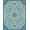 Blue, Pattern 3, variant on ODIKA 4' x 6' Machine Washable Non-Slip Area Rug, Nautical Wave High Traffic Rug, Blue, 365007