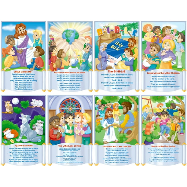 North Star Teacher Resource Children's Bible Songs Charts Bulletin