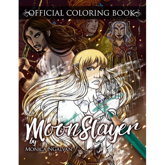 Moonslayer MoonSlayer: Official Coloring Book, (Paperback)