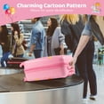 thumbnail image 4 of Costway 16" Carry-on Suitcase & 13" Backpack with 4 Spinner Wheels & Telescopic Handle With pony pattern, 4 of 10