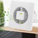 thumbnail image 5 of Extractor de aire industrial Sincero para cocina baño pared ventana Enchufe chino 220 V 100 mm, 5 of 10