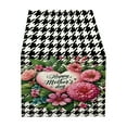 thumbnail image 1 of asddcavvf Table Chemin avec Fleurs Ambiance Festive Chemin de Table Décoratif Décoration Chambre Femmes Chemin de Table en Lin 72 Pouces de Long, 1 of 5