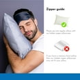 thumbnail image 5 of DISEN Cooling Pillow Cases King - 100% Viscose Bamboo Pillowcase, Cool Viscose Bamboo Pillow Cases for Hot Sleepers, Soft Pillow Cases, 5 of 7
