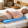 thumbnail image 5 of Square Coccyx Cushion 15" Pressure Relief Breathable Seat Pad Soft Cotton Decubit Support Pillow for Elderly Pregnant Postoperative Wheelchair Blue, 5 of 7