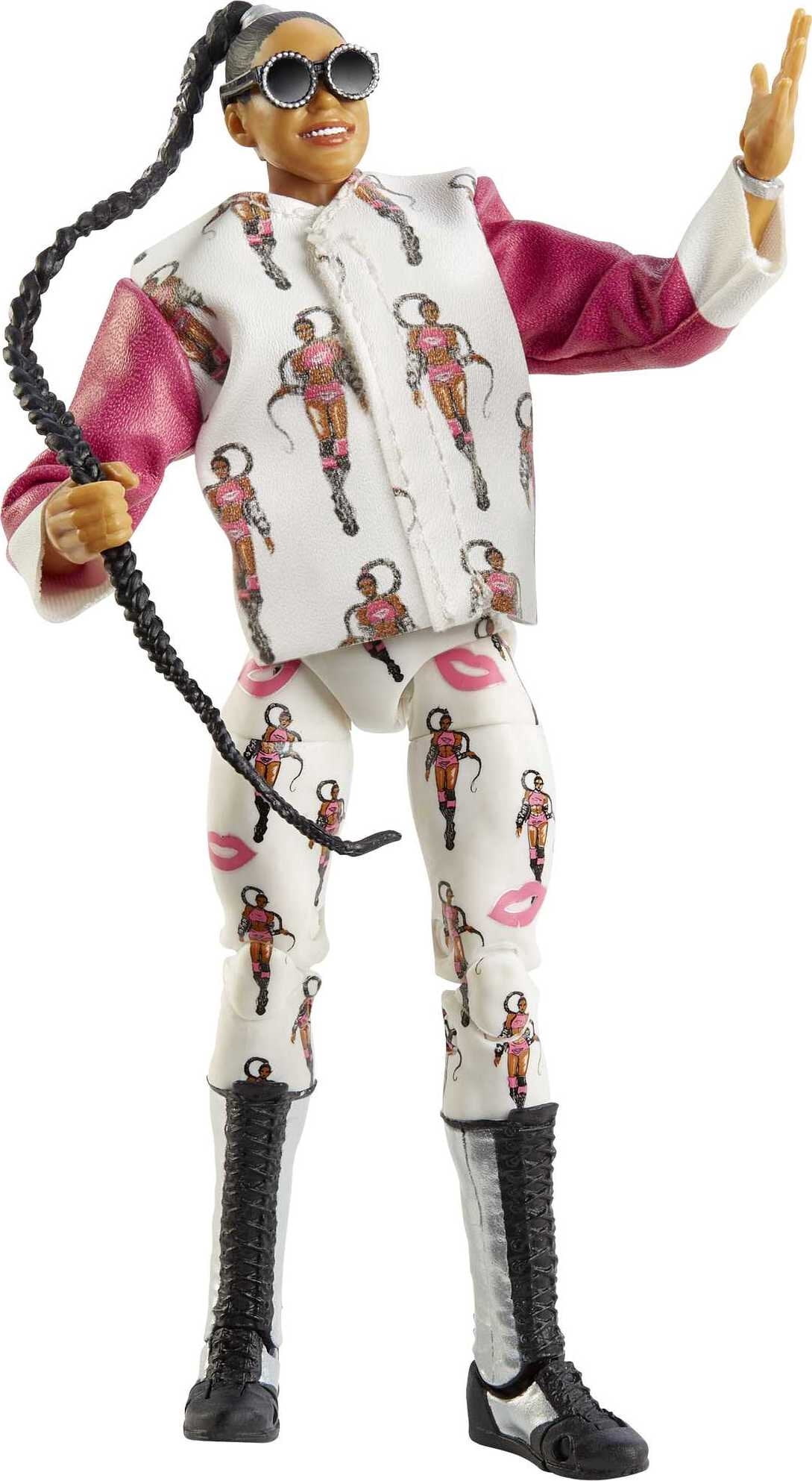 WWE Bianca Belair Elite Collection Action Figure, 6-In/15.24-Cm Posable Collectible