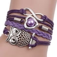 thumbnail image 1 of pitrice Bracelet en Corde de Cuir Mode Romantique, 1 of 1