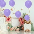 thumbnail image 5 of Unique Bargains 20 Pcs Latex Party Balloons 10-inch Round Helium Balloon Purple, 5 of 6