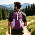 thumbnail image 6 of Foldable Waterproof Backpack, 25L Lightweight Packable Daypack for Outdoor Travel Camping Hiking, 6 of 9