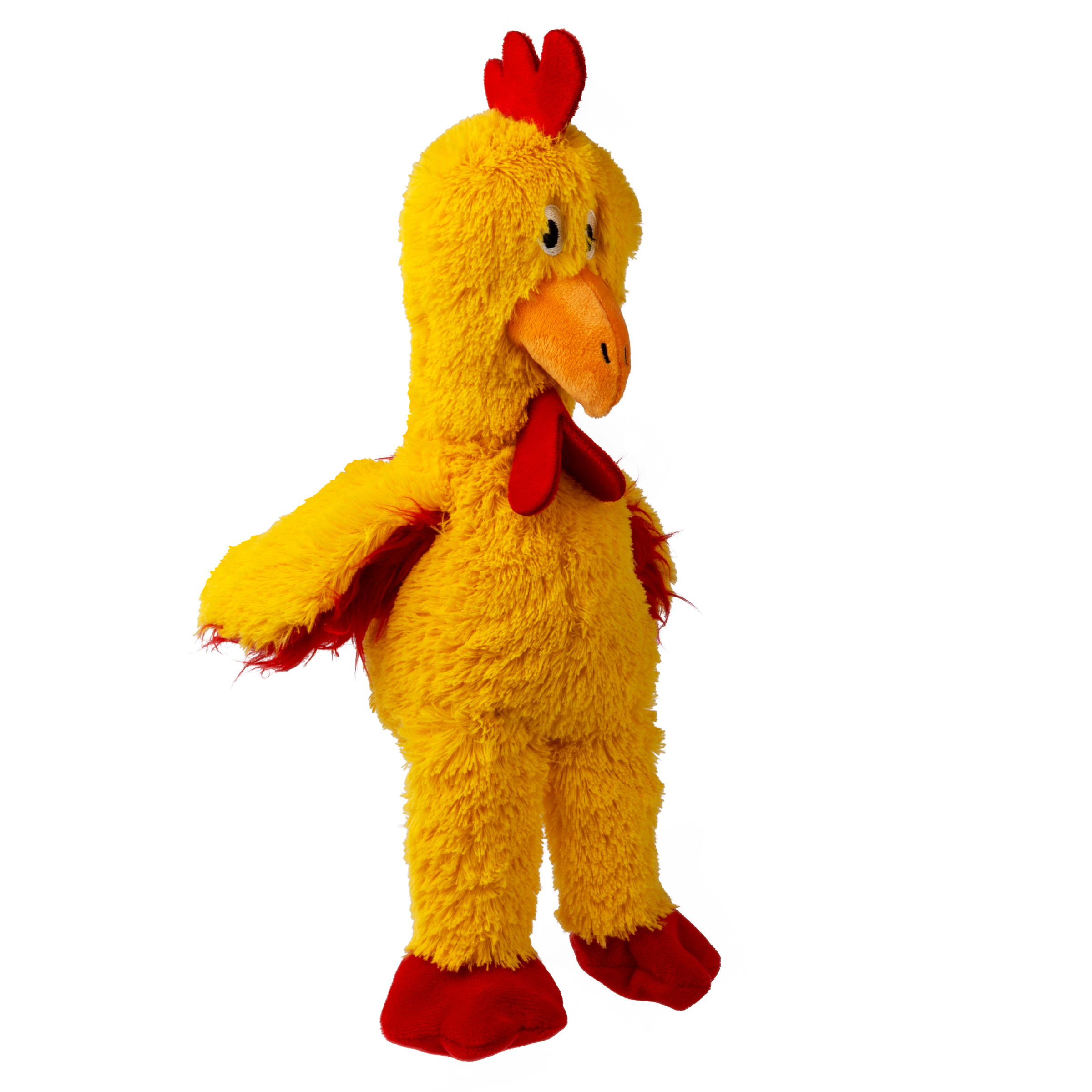 KONG® Knots, LocalFinds Chewable 1-Piece Knot Chicken with 2 Squeakers, M/L (1 Pack)