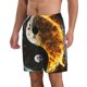 thumbnail image 2 of Balery Yin Yang Traje de Baño Estilo Hawaiano para Hombre, Shorts de Secado Rápido con Bolsillos-XX-Large, 2 of 6
