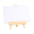 thumbnail image 3 of Caballete soporte trípode Mini caballete de madera que muestra pinturas en lienzo pendiente ajustable decoración del hogar mesa de boda número tarjeta 10cmx15cm perfecl Mini caballete de artista, 3 of 8