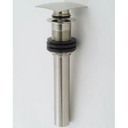 Jaclo 824-AB - Finger Touch Square Lavatory Drain