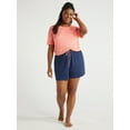 thumbnail image 3 of Joyspun Women's Knit Pull On Sleep Shorts, Sizes S to 3X, 3 of 7