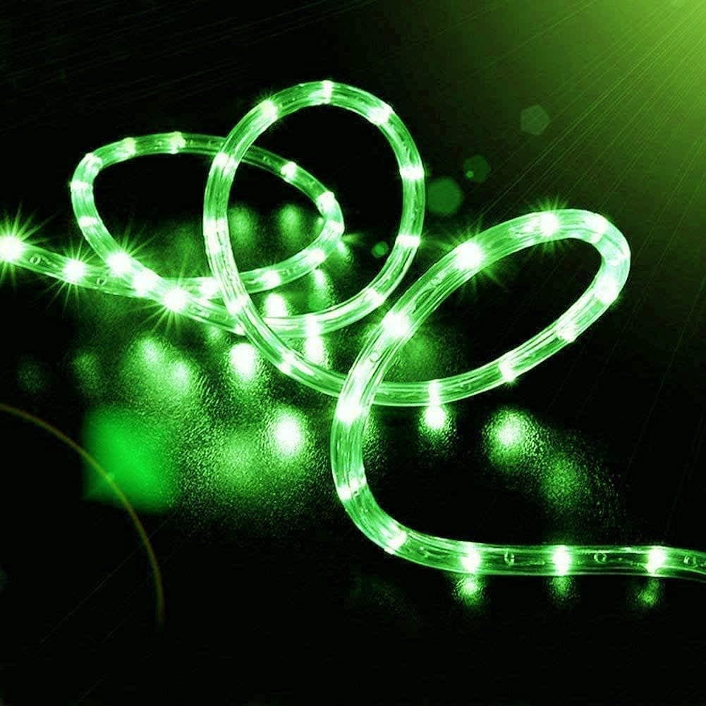 Rope String Lights, 12M/39ft 100LED Waterproof 8 Mode/Remote Battery Christmas Lights,Battery Powered String Lights Outdoor Indoor for Christmas Decorations