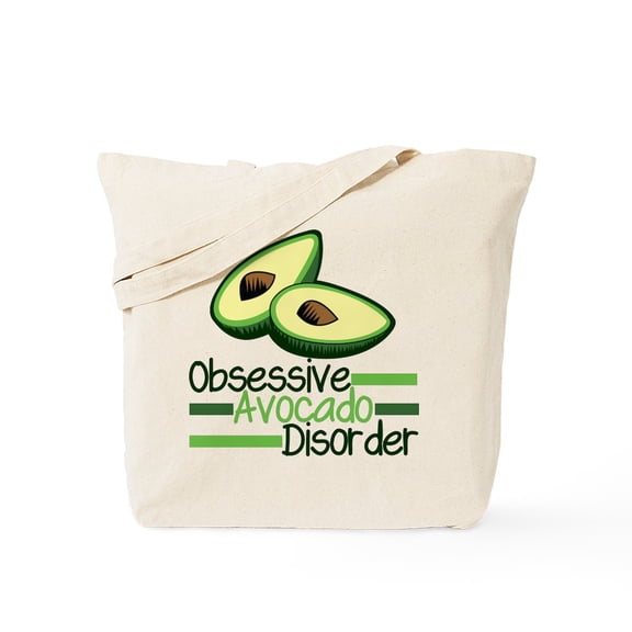 CafePress - Cute Avocado - Unisex Canvas Tote Bag, Beige, 1-Piece