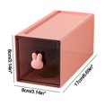 thumbnail image 3 of Caja de Almacenamiento Ganfancp Cosméticos de Escritorio Cajón Transparente Oficina, 3 of 7