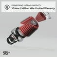 thumbnail image 4 of K&N Performance Powersports High-Flow Engine Air Filter: Washable, Multi-Layer Protection, Engineered to Boost Horsepower, HA-3500, 4 of 7