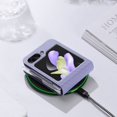 thumbnail image 5 of Samsung Series | Galaxy Z Flip5 Fashionable Leather Case,iPhone 14 Pro Max, 5 of 5