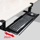 thumbnail image 2 of Keyboard Clamp Rail Set Easy Mounting Extension Support For Home Gaming Desk Normal Rail, 2 of 5