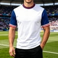 thumbnail image 2 of 2026 Soccer Game Day T-Shirt For Men, Loose Fit Breathable Summer Tee XXS-6XL, 2 of 4