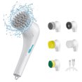 thumbnail image 4 of dajkiuy Electric Scrubber, Cordless Scrubber with 5 Replaceable Brush Heads,Portable Cleaning Brush, Power Cleaning Brush for Kitchen, 4 of 9