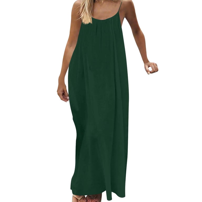 loose backless dress Saanerueen Cami Dresses for Women Backless House Long Sundress with Back Tie (Black,Small) at Amazon Women's Clothing store sleeve Size:32 sparkling sequins that reflect Red Maxi Dress With