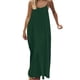 thumbnail image 3 of TaTaai Women's Backless Halter Maxi Dress Loose Fit Sleeveless Ankle Length Solid for Lounge Home Wear Casual Summer Daily Soft Gift, 3 of 8
