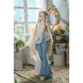 thumbnail image 6 of Xana F Bjd Doll 1/4 Bariy French Vintage Maiden Anime Girl Flared Jeans Original Joint Toys Fullset Bjd, 6 of 8