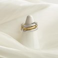 thumbnail image 5 of CUKIXA Gold Stackable Rings for Women Non Tarnish, 18k Gold Plated Cubic Zirconia Rings, Silver Gold Multi Ring Mixed Metals Stack Rings Set-9#, 5 of 10