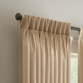 thumbnail image 2 of Waverly Serendipity Pinch Pleat Back Tab Light Filtering Curtain Panel, 50" x 95", 2 of 5