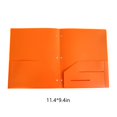 thumbnail image 3 of Pouches For Organization PP Double Pocket Folder Set Of 10 Ideal For Students & Document Organization, 3 of 4