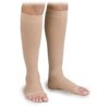 Activa H4401 Surgical Weight Unisex Open Toe Knee Highs 30-40 mmHg - Size & Color- Small Beige