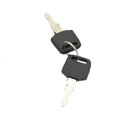 thumbnail image 3 of 1 Set ATV Ignition Key Switch Universal 2 Wires Ignition Keys Start Switch Lock Key for ATV Go Kart, 3 of 5