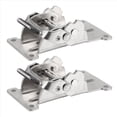 thumbnail image 2 of 2 Uds 0-90-180 Grados Bisagra Plegable Autoblocante Patas de Mesa Plata Centro Muebles Gabinete, 2 of 5