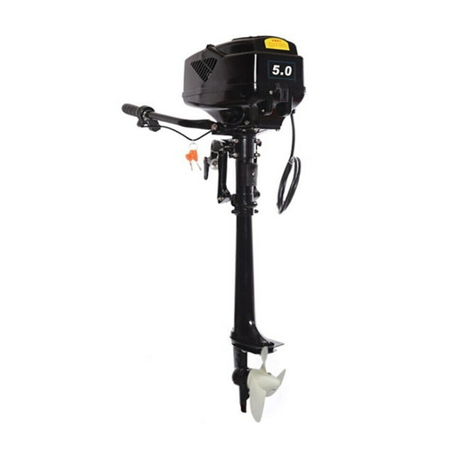 48V Electric Outboard Fishing Boat Propeller Strong Power Engine, 1.2KW Heavy Duty Crafts Motor, ,Easy to Install