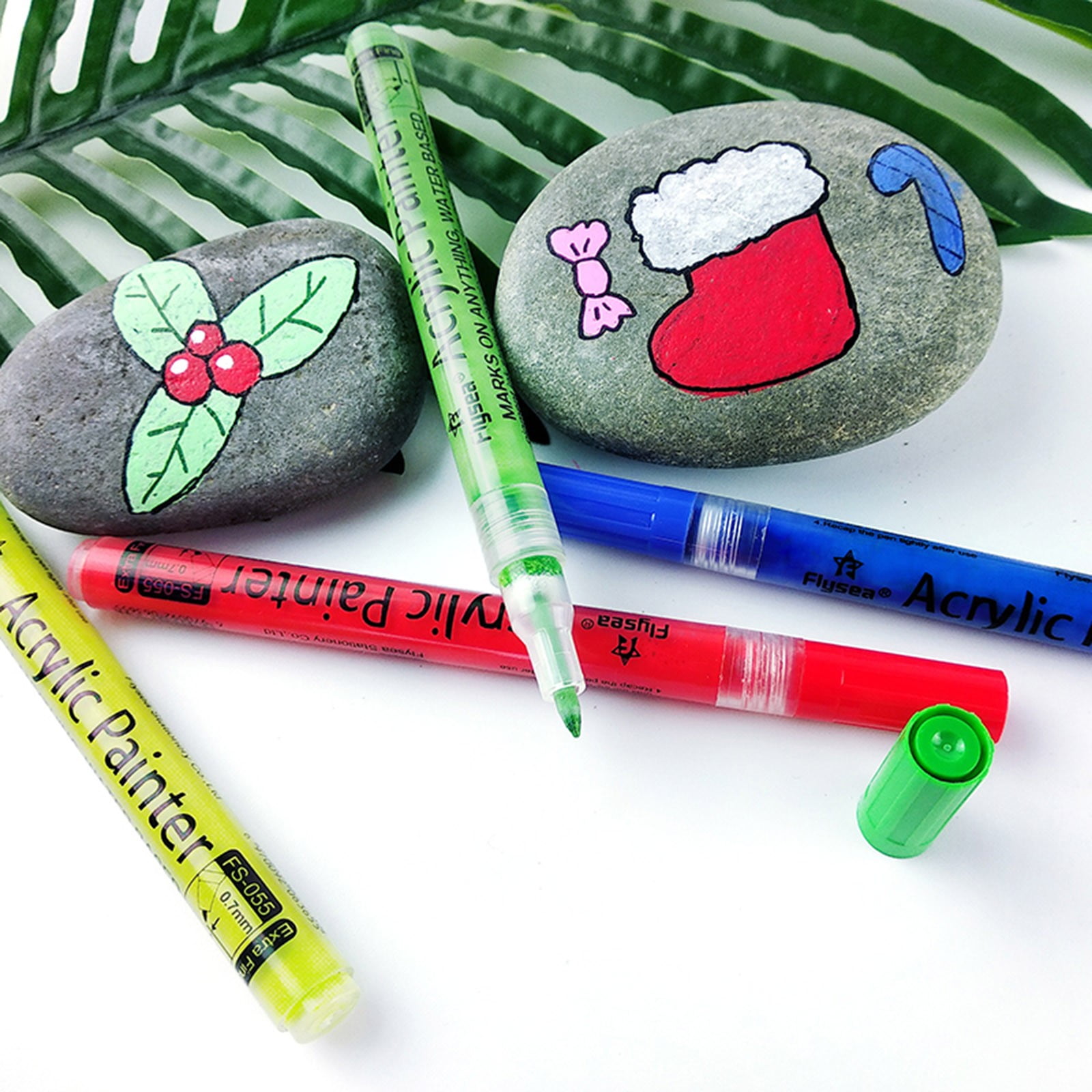 Pens 6ml Marker Acrylic Set Colors Paint Line 30 Pen Hook Pen Pen Office Stationery