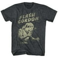 thumbnail image 1 of Flash Gordon Flash Aaaaaaa Black Heather Adult T-Shirt 6Xl, 1 of 2