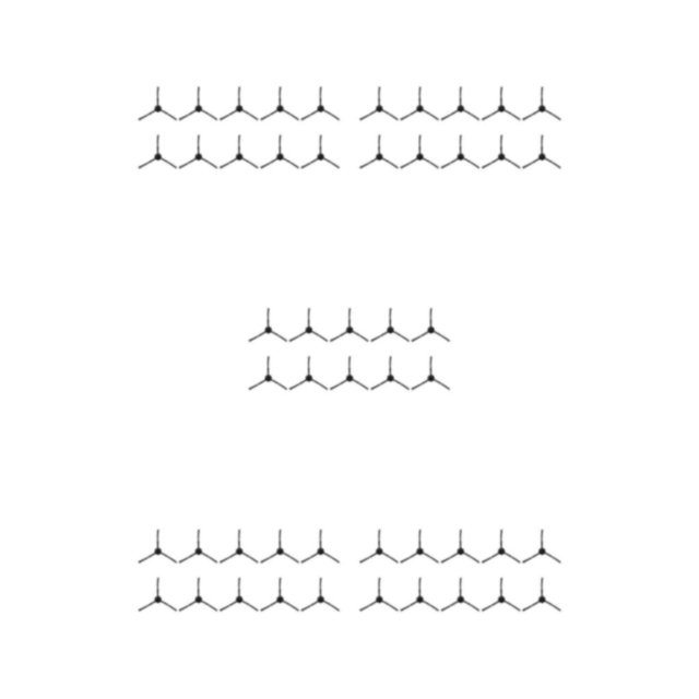 Thinsony 10pieces Fine Workmanship And Good Filter Swob Side Brush For Efficient Cleaning Combination Of Sets Has Long Service Side brush 5Set