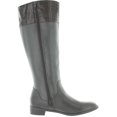 thumbnail image 3 of Karen Scott Womens Deliee 2 Faux Leather Riding Boots Brown 11 Medium (B,M), 3 of 3