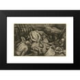 thumbnail image 2 of William Strang 24x17 Black Modern Framed Museum Art Print Titled - The Penance (Ancient Mariner)., 2 of 5