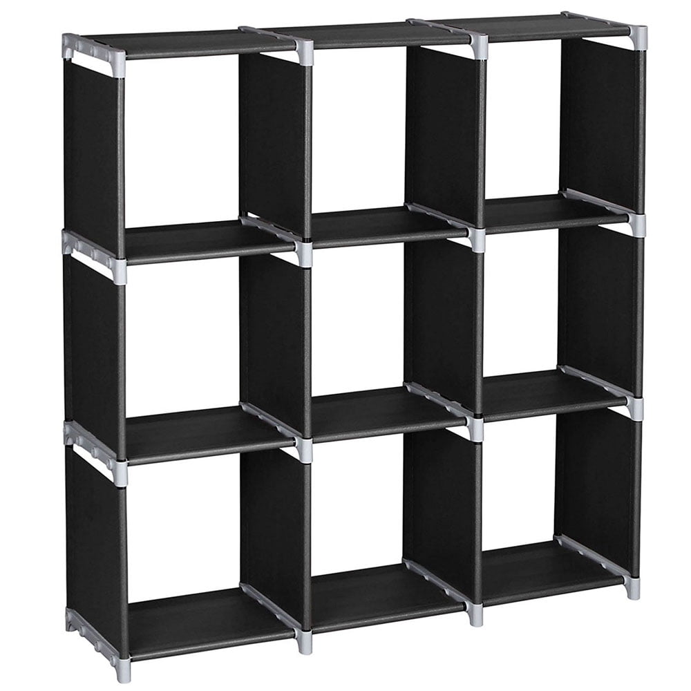 UBesGoo 9-Cube Organizer Shelf Closet Cloth Bookcase Storage Modular Multifunctional