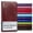 Acadia Deep Red, variant on Gallery Leather Pocket Monthly Planner 2027 - Acadia Navy - 6x3.25"