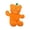 Pumpkin #43, variant on Built - Bear Halloween Pumpkin Bear Plush Toy and White Yeti Stuffed Animal,Soft Holiday Decorative Plushies for Kids Boys Girls Christmas Birthday Gift Ideas 16 Inch