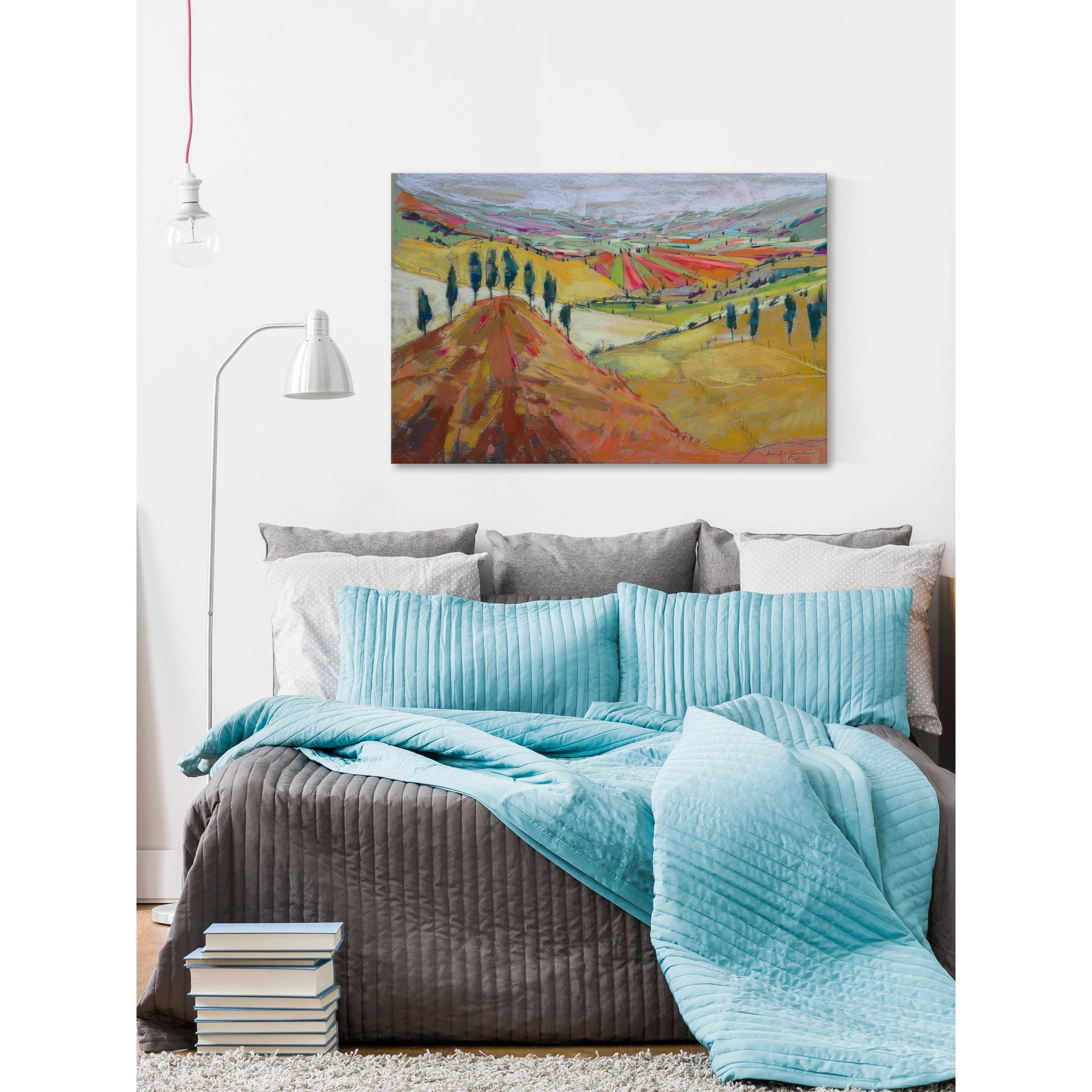 "Tuscany XII" Painting Print on Wrapped Canvas