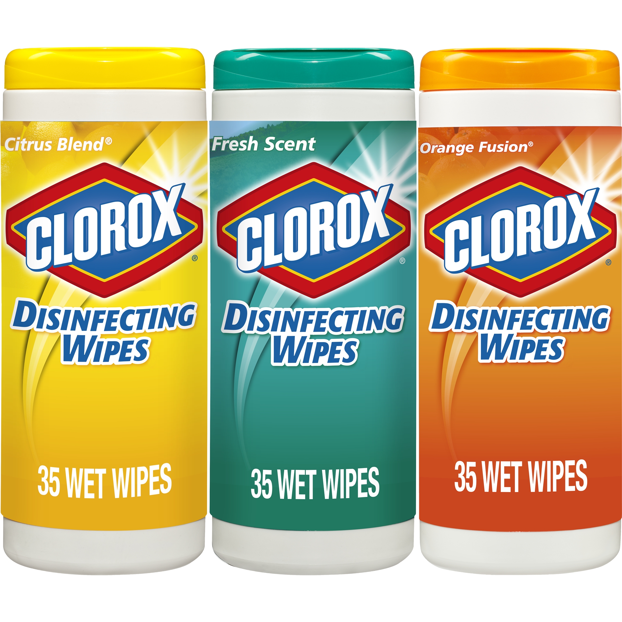 Clorox Disinfecting Wipes, (105 ct Value Pack), Fresh Scent, Crisp