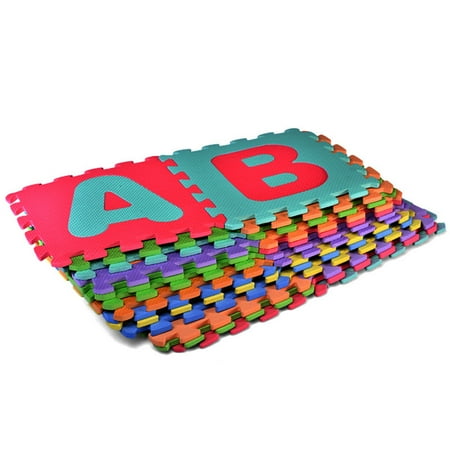 A To Z English Alphabet Puzzles Eva Kids Rug Children Baby